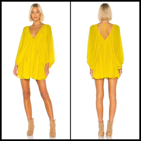 Tularosa Dresses & Skirts - EUC Tularosa Nola Dress in Vibrant Yellow